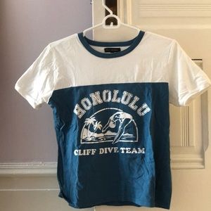Honolulu LA hearts t shirt